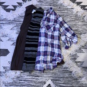 Maternity size medium tunic and sweater